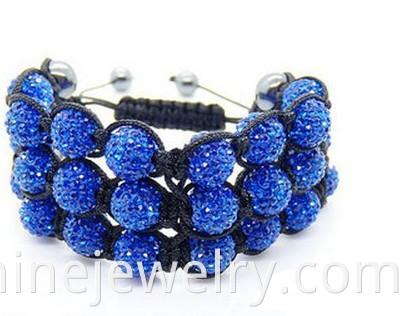 Triple Shamballa Bracelet